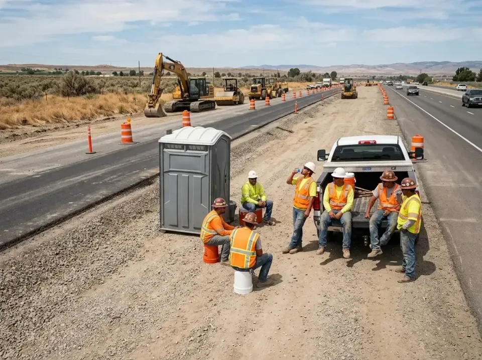 highway-road-construction-crew-007 — frequently asked questions, Porta Potty and Restroom Rentals in Valdez, AK